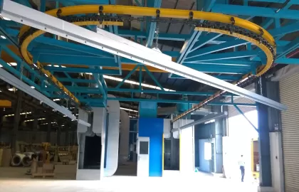 DÂY CHUYỀN SƠN TĨNH ĐIỆN MODULAR – GIẢI PHÁP LINH HOẠT, TIẾT KIỆM CHO XƯỞNG GIA CÔNG NHỎ